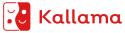 Kallama logo sfondo bianco